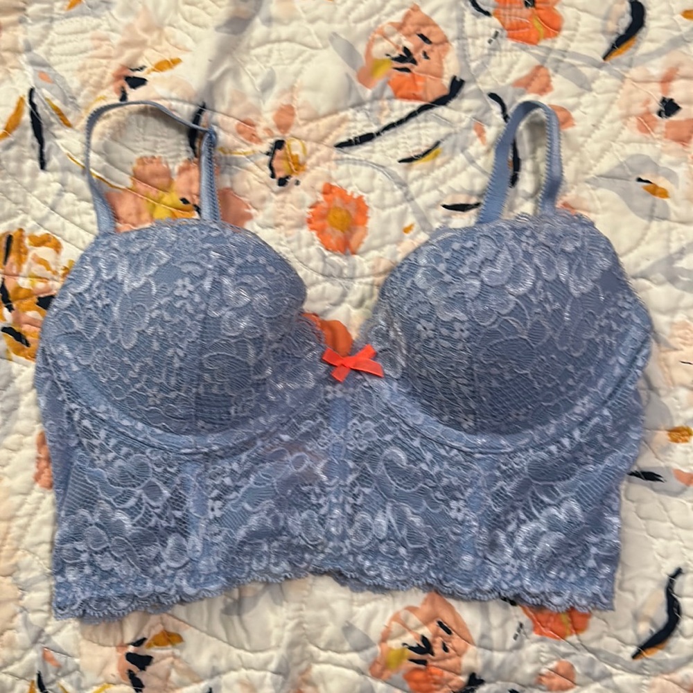 Victoria Secret Periwinkle Demi- Boost Padded Bra
